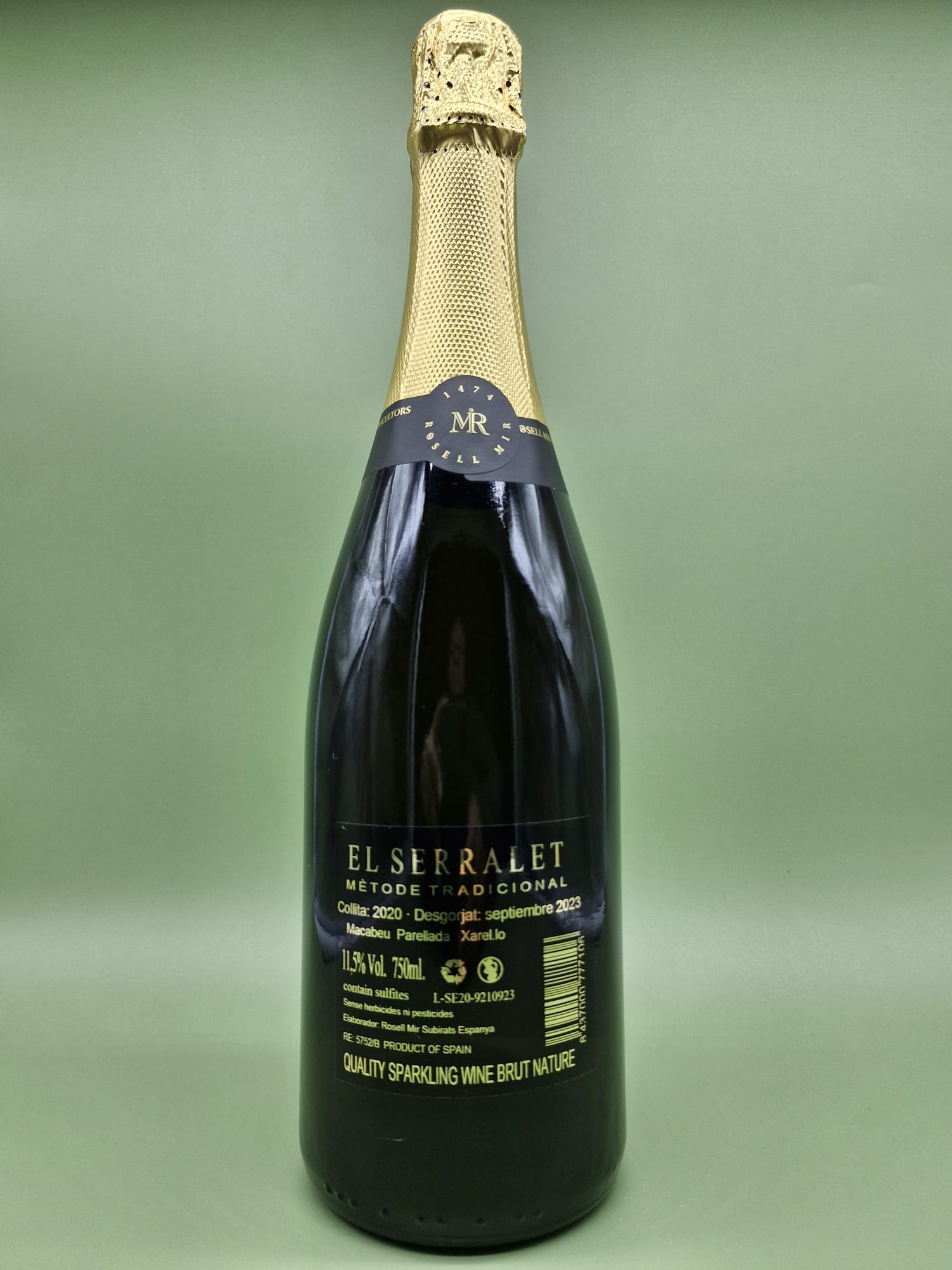 El Serralet Brut Nature - Imagen 2