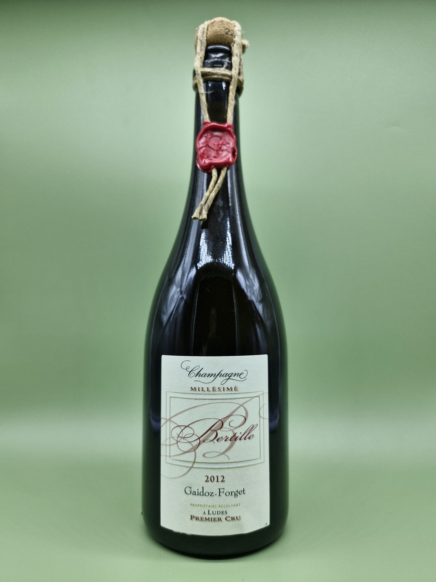 Gaidoz-Forget Bertille Millésimé 2012